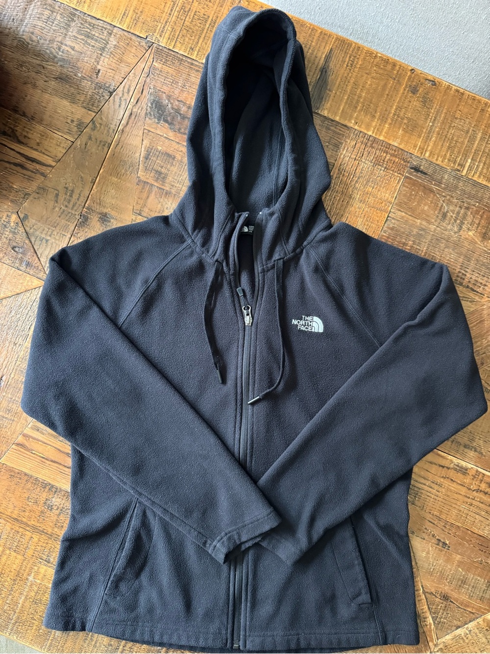 The North Face Women’s Black Fleece Full-Zip Hoodie